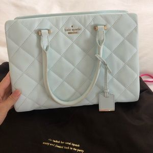 Kate spade light blue purse.